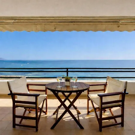 公寓 Panoramic Sea View1bedroom Apart.glyfada Beach2-4p 格利法达